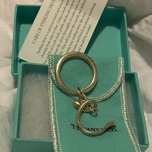 Tiffany & Co. Gold Key Ring
